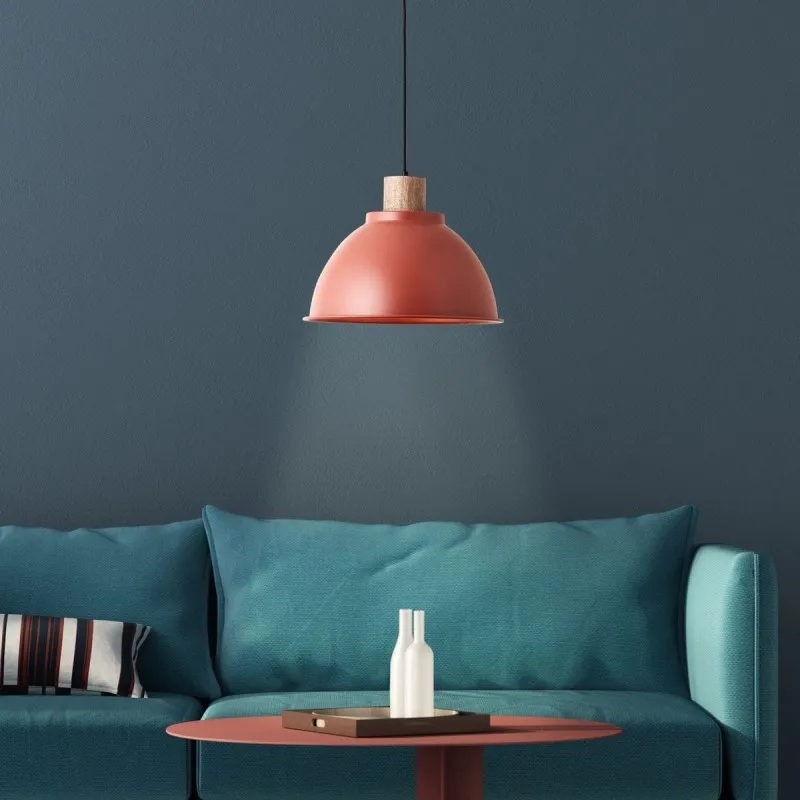 Suspension ERENA 1x60W E27 Rouge