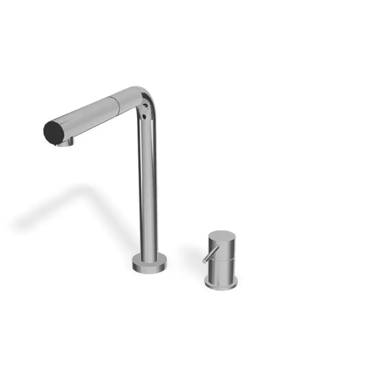 Treemme Kitchen Mitigeur avec bec haut IT5505CCVLZZ 
